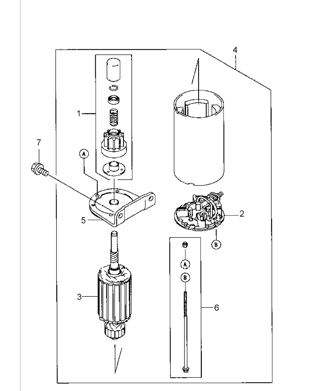 Fh541v-As25 Starter Diagram and Parts List for HFF1748 55AG5D4V750-WAM Cub Cadet Lawn Mower
